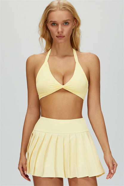 The Dreamy Sports Bra Skirt 2-Piece Set