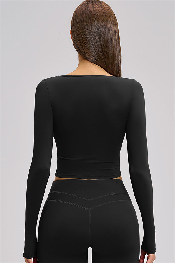 The Stride Long Sleeve T-shirt Flared Leggings 2-Piece Set