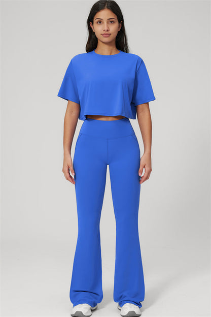 The Bold T-shirt Flared Leggings 2-Piece Set