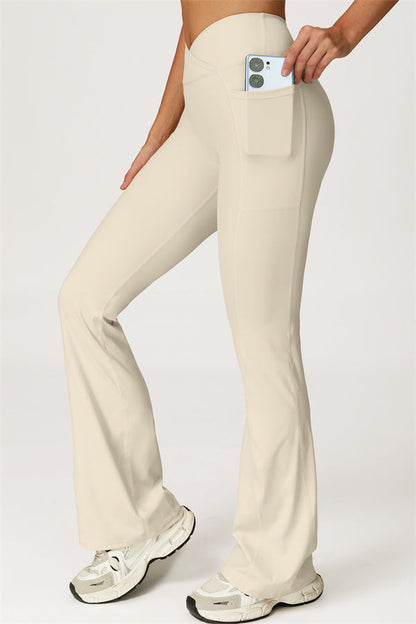 The Glacier Sports Bra Flared Leggings 2-Piece Set