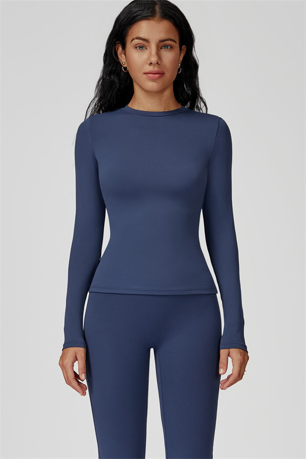 The Oasis Long Sleeve T-shirt Flared Leggings 2-Piece Set
