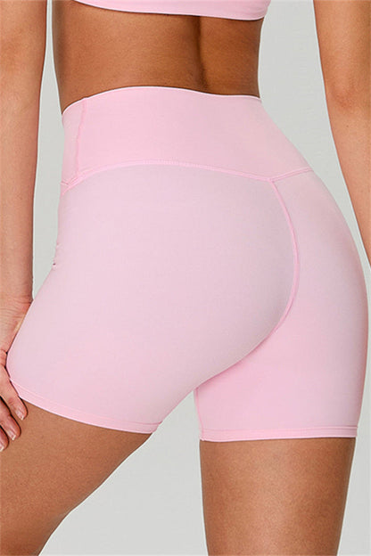 The Jewel Crop Top Crossover Shorts 2-Piece Set