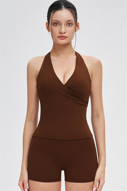 The Stride Crop Top Isabella Shorts 2-Piece Set