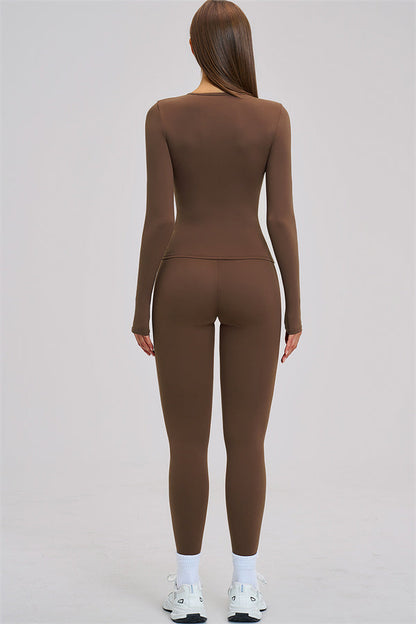 The Dynamic Long Sleeve T-shirt Leggings 2-Piece Set