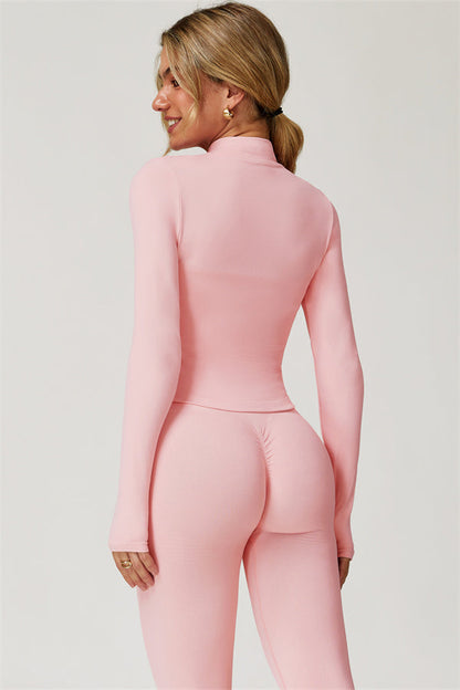 The Delight Jacket Sports Bra Leggings 3-Piece Set