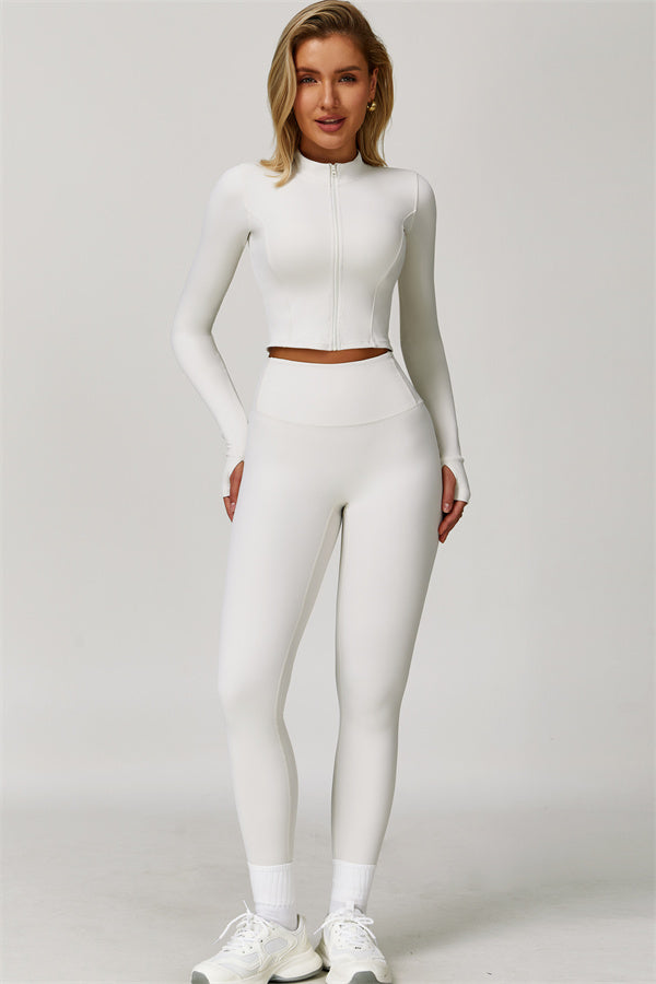 The Eloise Jacket Sports Bra Leggings 3-Piece Set