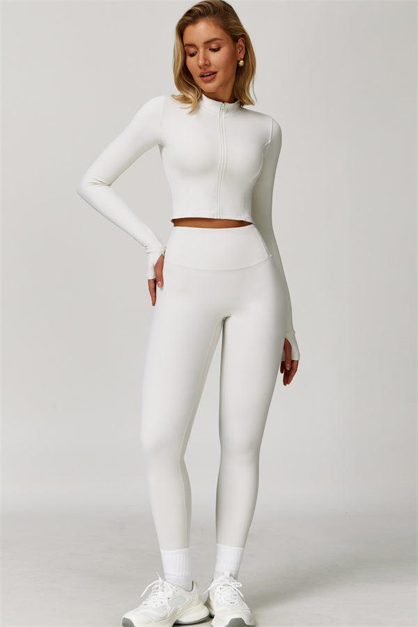 The Eloise Jacket Sports Bra Leggings 3-Piece Set
