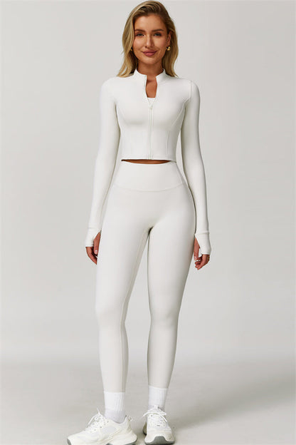 The Eloise Jacket Sports Bra Leggings 3-Piece Set