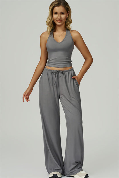 The Sprint Halter Tank Top