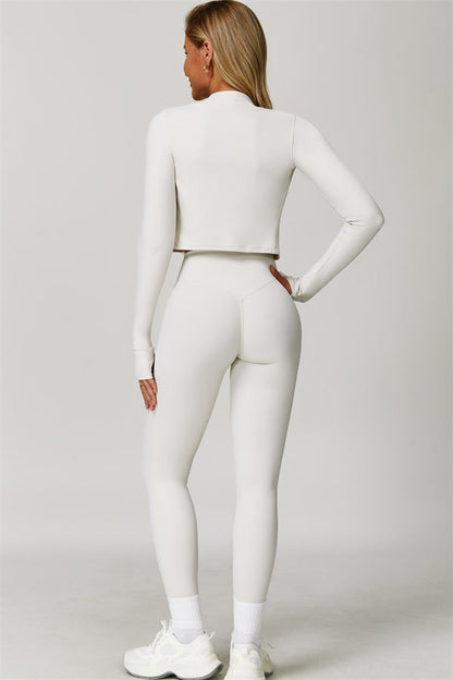 The Eloise Jacket Sports Bra Leggings 3-Piece Set