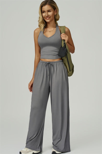 The Sprint Halter Tank Top