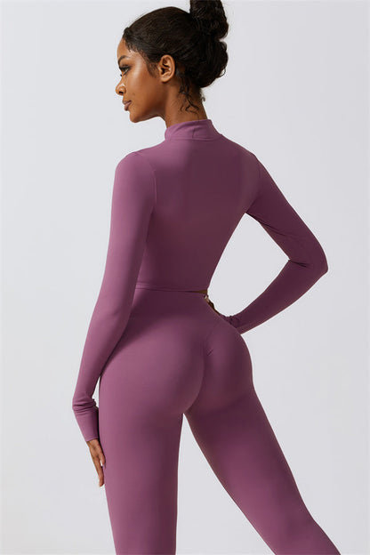 Juno Star Jacket Sports Bra Leggings 3-Piece Set
