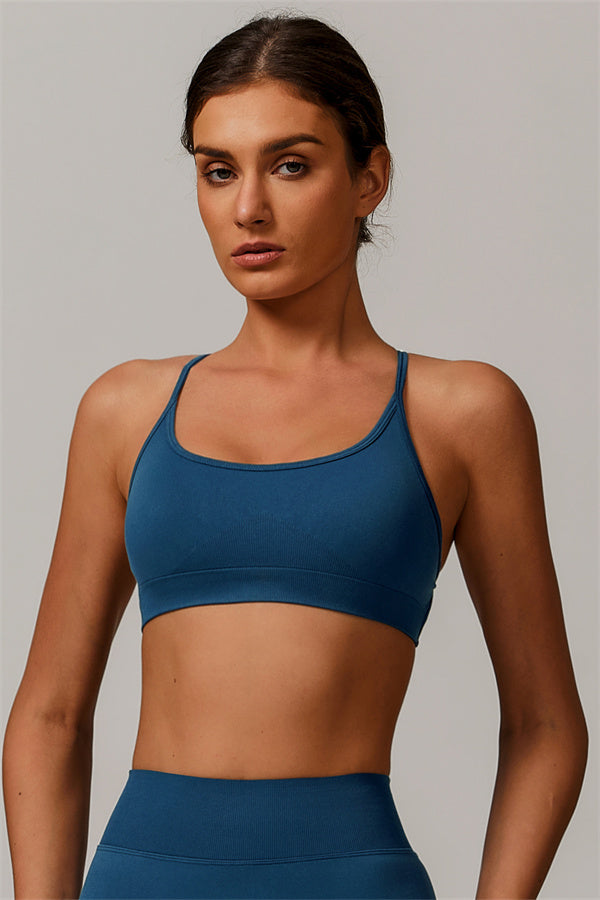 Nova Luxe Sports Bra Shorts 2-Piece Set