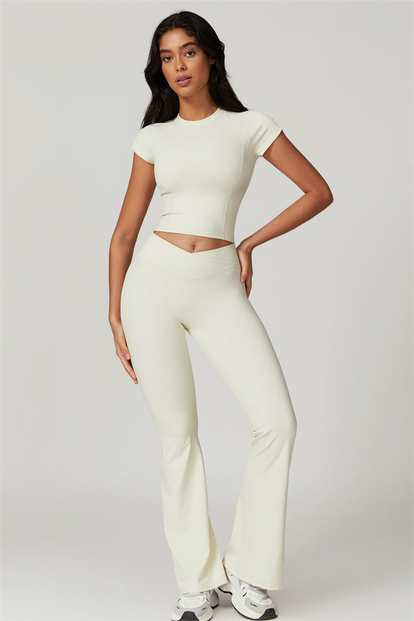 The Sophia T-shirt Flares 2-Piece Set