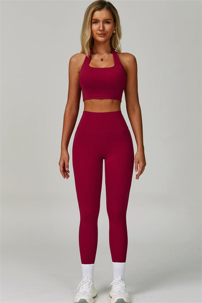 The Seraphine Halter Crop Top