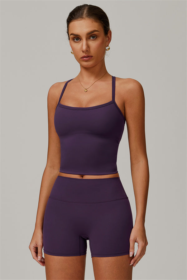Athena Celeste Crop Vest