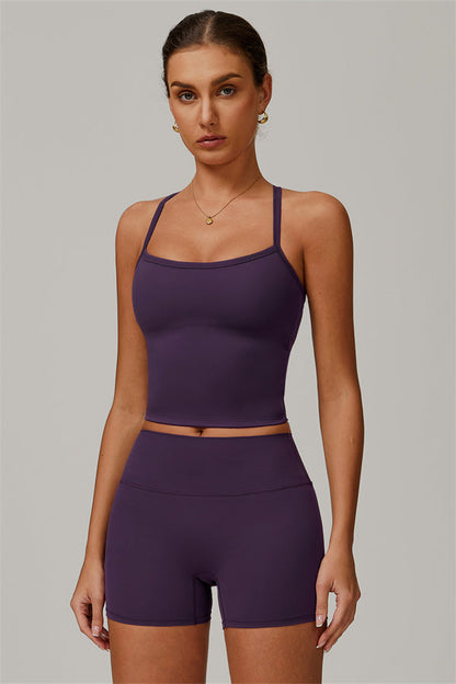 Athena Celeste Crop Vest