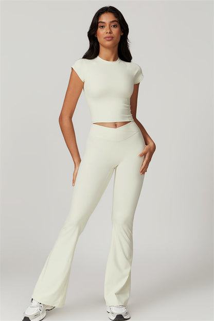The Sophia T-shirt Flares 2-Piece Set