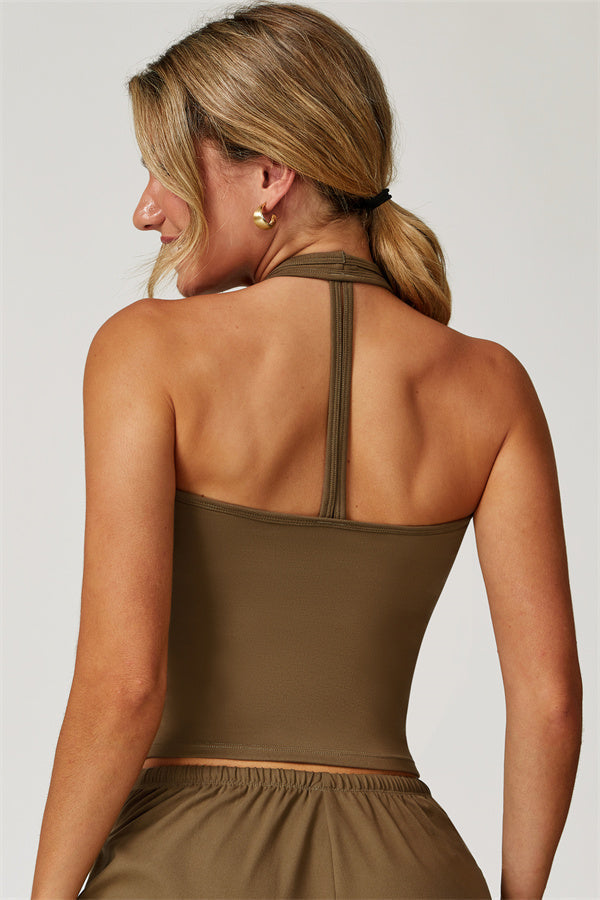 The Sprint Halter Tank Top Sweatpants 2-Piece Set