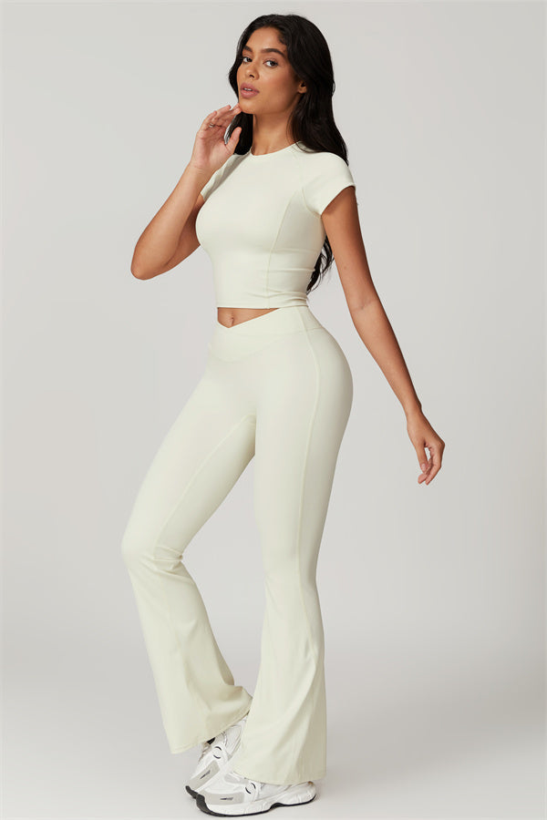 The Sophia T-shirt Flares 2-Piece Set