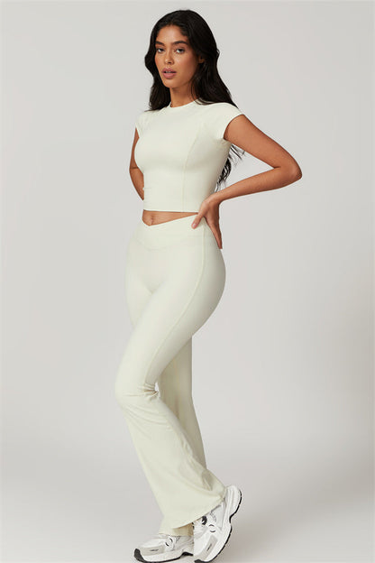 The Sophia T-shirt Flares 2-Piece Set