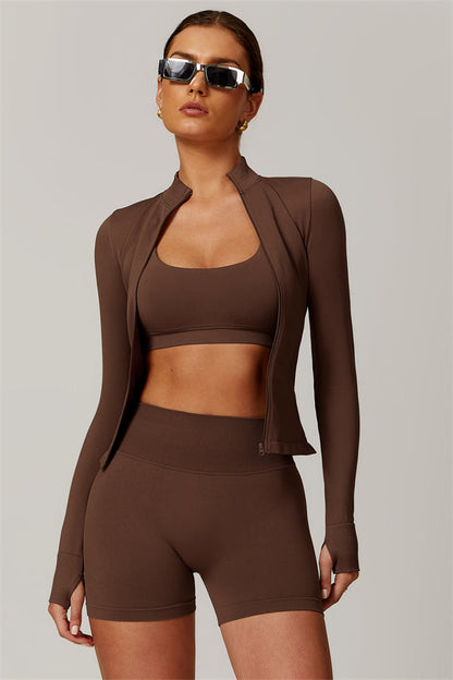 The Blossom Jacket Shorts 2-Piece Set