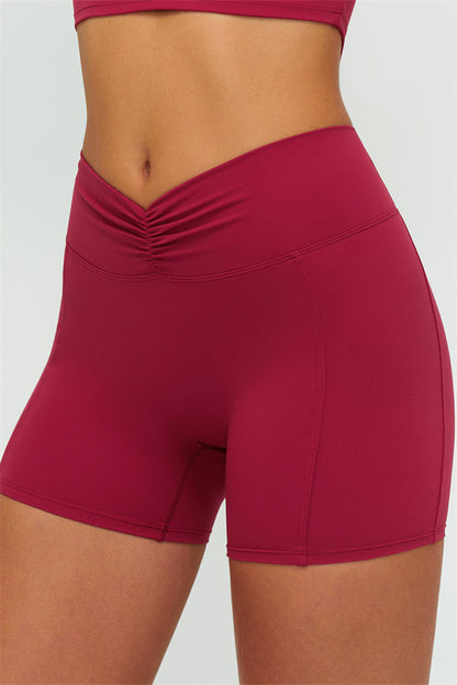 The Lushness Y-Back Sports Bra Shorts 2-Piece Set