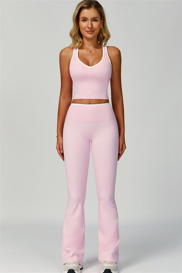 The Quest Tank Flared Leggings 2-Piece Set