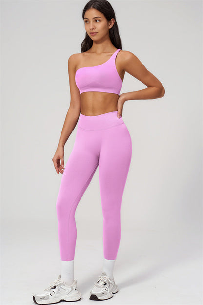 The Empower One-Shoulder Sports Bra