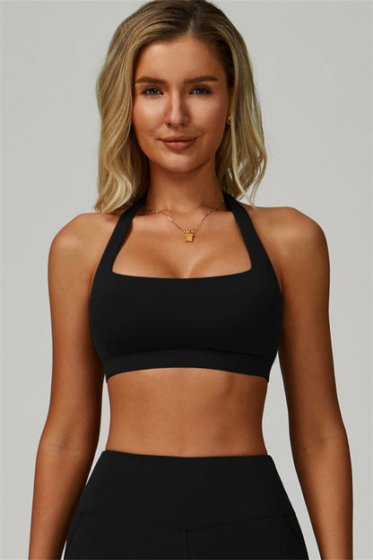 The Bold Halter Sports Bra Shorts 2-Piece Set