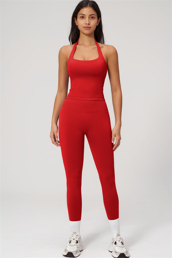 The Empower Halter Crop Top