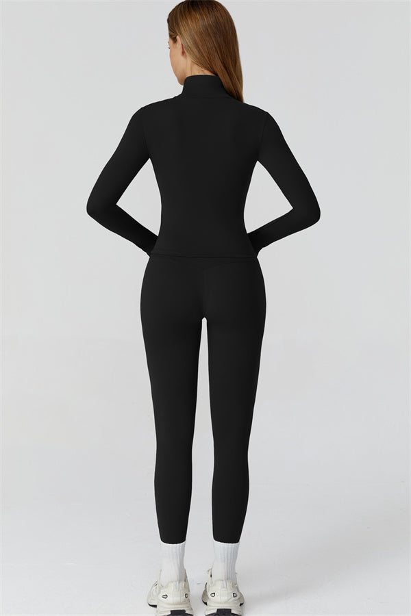 The Venus Zip Top Leggings 2-Piece Set