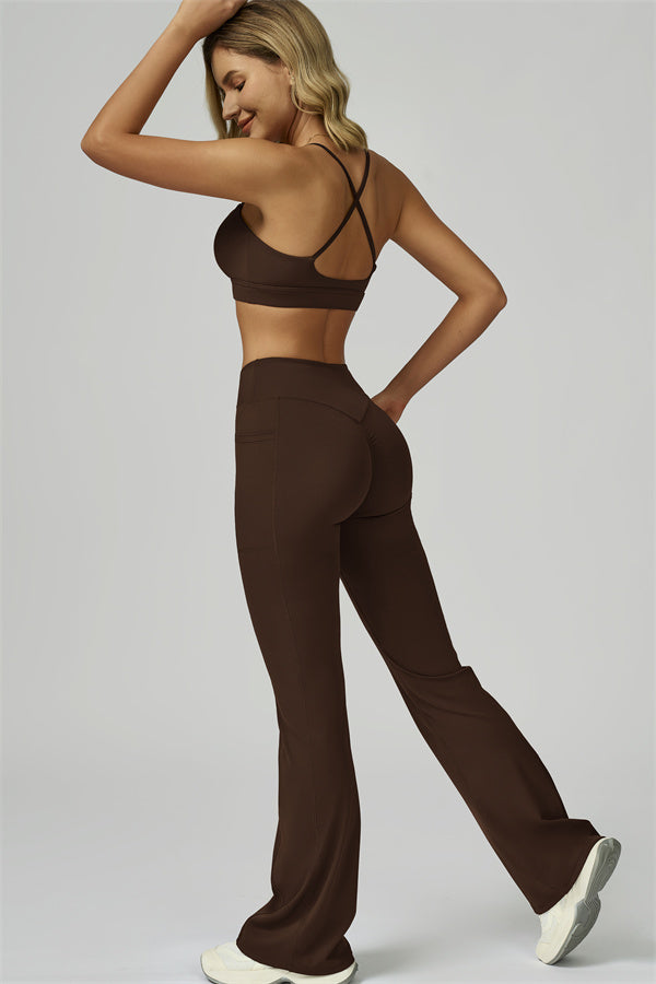 The Flourish Flared Leggings