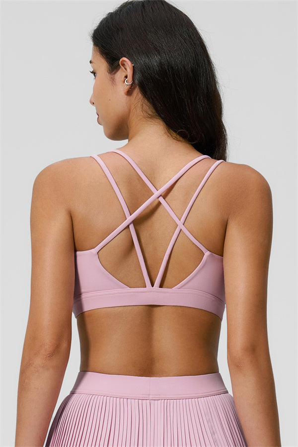 The Balance Sports Bra Tennis Skirt 2-Piece Set
