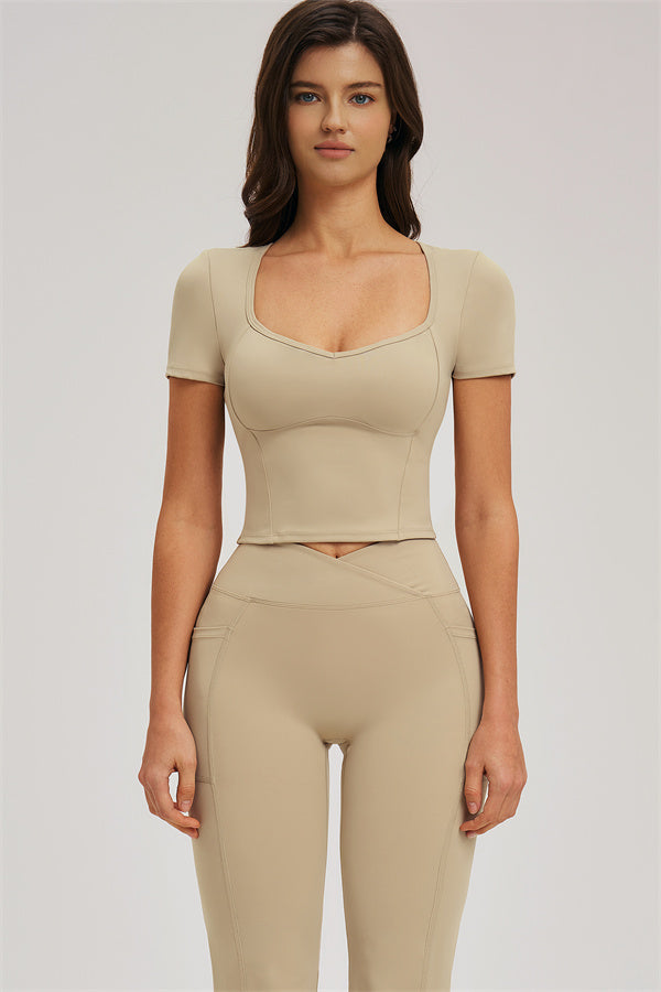 The Sizzle T-shirt Flared Leggings 2-Piece Set
