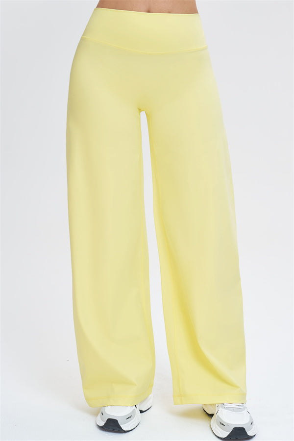 The Stride Crop Top Straight Leg Pants 2-Piece Set