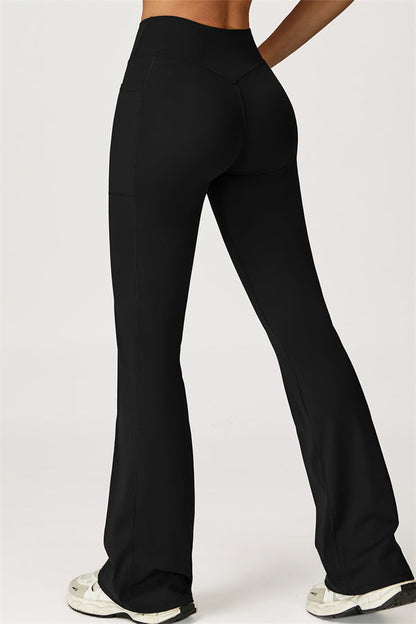 The Glacier Crop Tank Flared Leggings 2-Piece Set