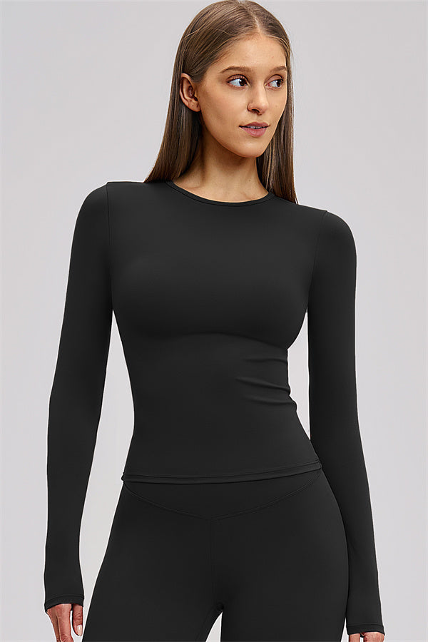 The Dynamic Long Sleeve T-shirt Straight Leg Pants 2-Piece Set