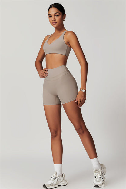 The Enigma Sports Bra Shorts 2-Piece Set