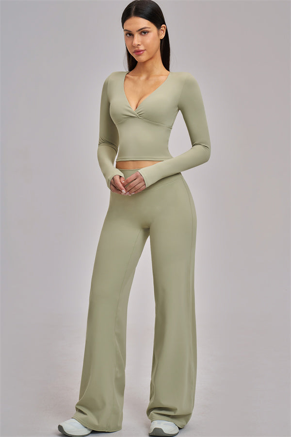 The Swoon Long Sleeve Crop top