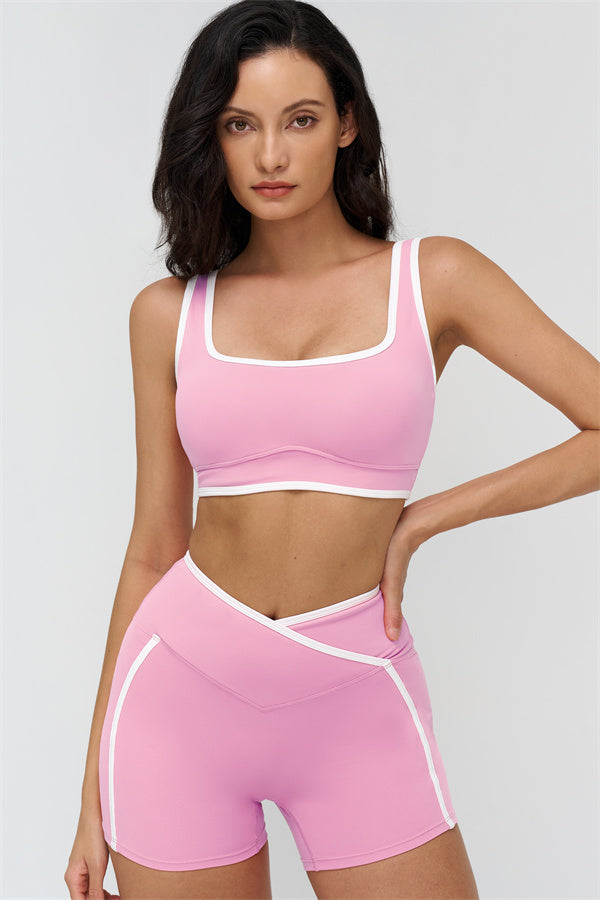 The Crave Sports Bra Shorts 2-Piece Set