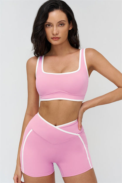 The Crave Sports Bra Shorts 2-Piece Set