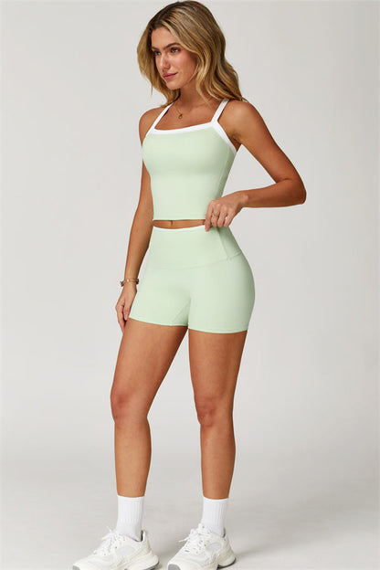 The Quest Cross Back Crop Top