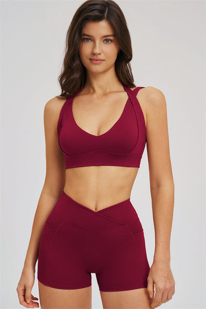 The Sizzle Sports Bra Shorts 2-Piece Set