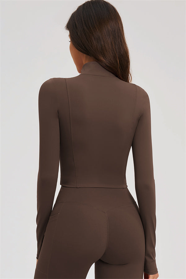 The Sizzle Zip Jacket Flared Leggings 2-Piece Set