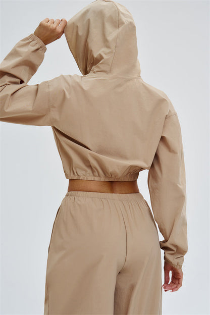 The Svelte UV protection Crop Hoodie