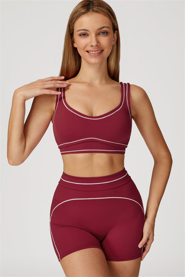 The Amara Sports Bra Shorts 2-Piece Set
