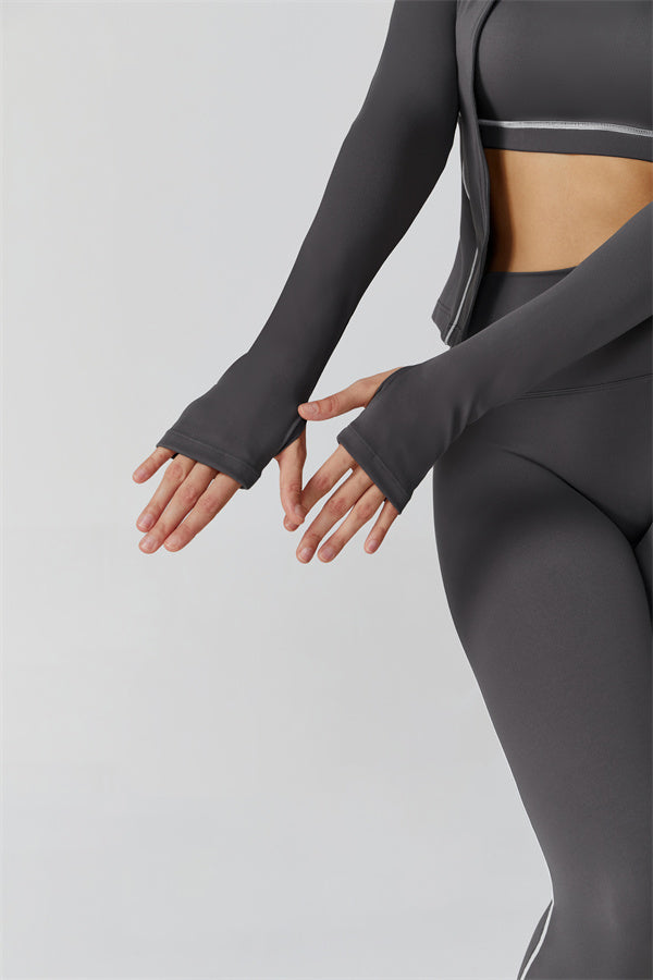 The Venus Zip Top Leggings 2-Piece Set