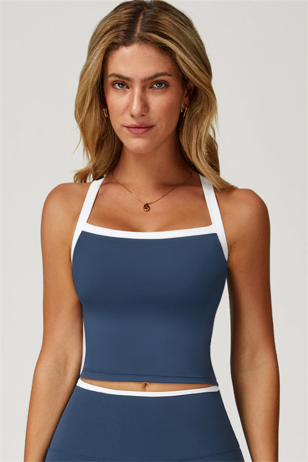 The Quest Cross Back Crop Top