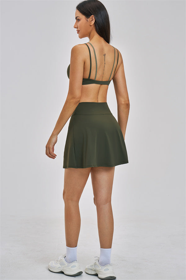 The Seraphine Layered V Sports Bra